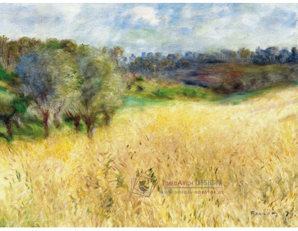 VR14-253 Pierre-Auguste Renoir - Pšeničné pole