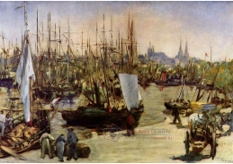 VEM 77 Édouard Manet - Přístav v Bordeaux