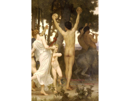 R15-81 Adolph William Bouguereau - Mládí Bacchuse