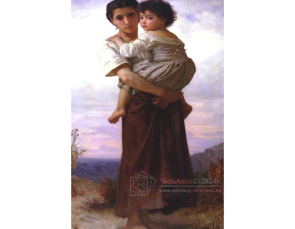 R15-179 Adolph William Bouguereau - Mladá cikánka