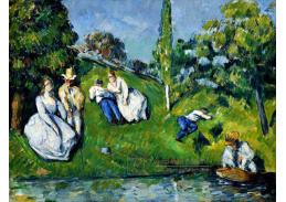 VR10-52 Paul Cézanne - U rybníka