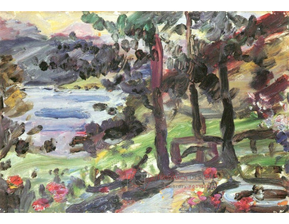 VLC 24 Lovis Corinth - Zahrada ve Walchensee