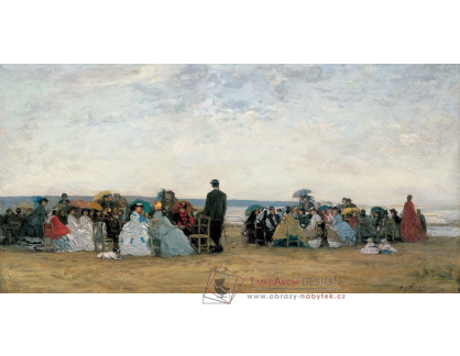 SO XI-420 Eugene Boudin - Pláž v Trouville