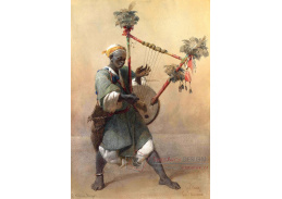XV-301 Carl Haag - Nubijský harfenista
