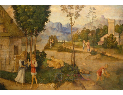 A-7396 Giorgione - Nalezení Romula a Rema