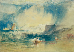 D-6247 Joseph Mallord William Turner - Lyme Regis v Dorsetshire, Anglie