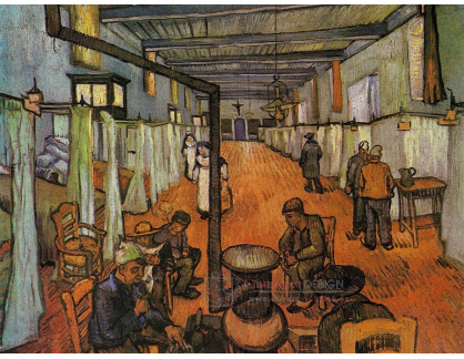 R2-1614 Vincent van Gogh - Kolej v nemocnici v Arles