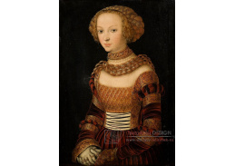 VlCR-205 Lucas Cranach - Portrét mladé ženy