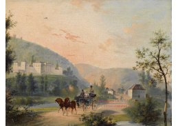 SO XII-354 Neznámý autor - Pohled na Weilburg