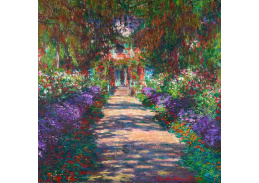 A-271 Claude Monet - Alej v Monetově zahradě v Giverny