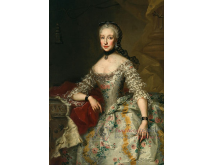 A-5760 Johann Nepomuk Steiner - Portrét císařovny Marie Ludoviky