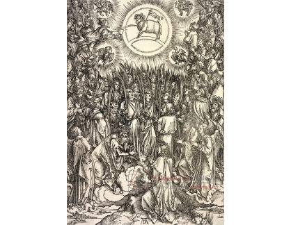 VR12-111 Albrecht Dürer - Hymnus v uctívání ovce