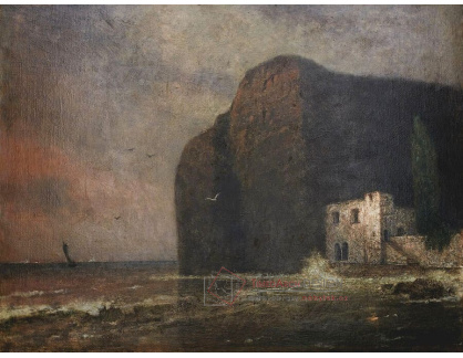 Jakub Schikaneder - Podvečer v zálivu