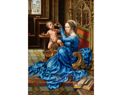 D-7907 Jan Gossaert - Madonna a dítě