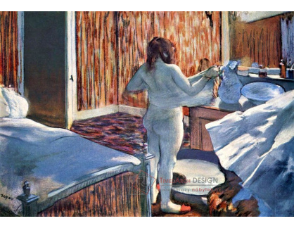 VR6-13 Edgar Degas - Po koupeli