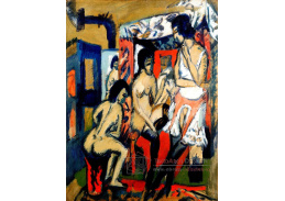 VELK 92 Ernst Ludwig Kirchner - Akty v ateliéru