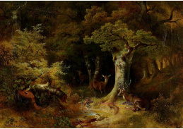 DDSO-1858 Rudolf Swoboda - Jeleni u potoka