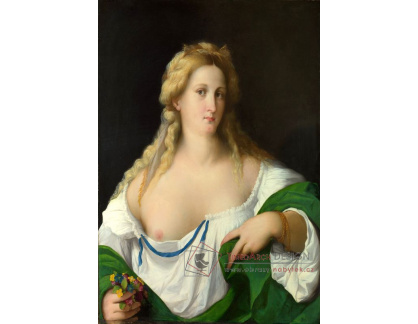 SO VII-167 Palma Vecchio - Žena se světlými vlasy