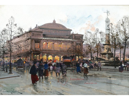 SO XI-434 Eugene Galien-Laloue - La Place du Chatelet