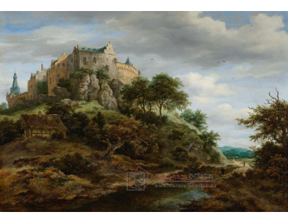 A-2223 Jacob van Ruisdael - Hrad Bentheim