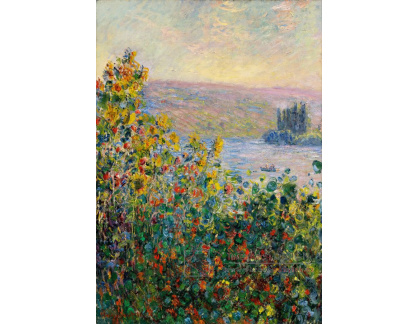 VCM 198 Claude Monet - Květinová záhrada ve Vetheuil