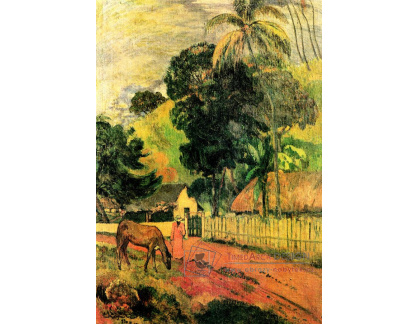 R9-32 Paul Gauguin - Kůň na cestě
