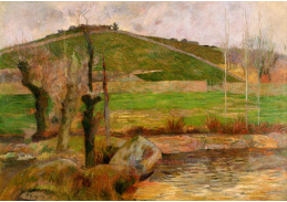 R9-240 Paul Gauguin - Řeka Aven pod horou svaté Margarety