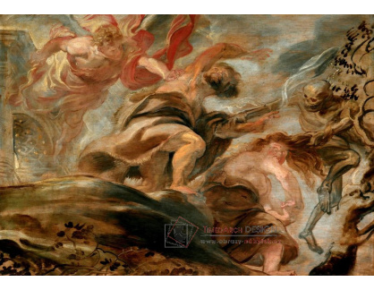 VRU195 Peter Paul Rubens - Vyhnání z rajské zahrady