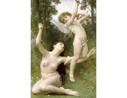 R15-97 Adolph William Bouguereau - Začátek lásky