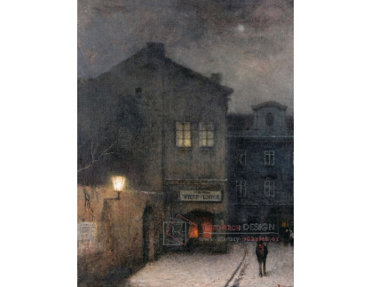 Jakub Schikaneder - Staropražské nokturno