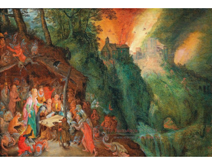 DDSO-740 Jan Brueghel - Pokušení svatého Antonína