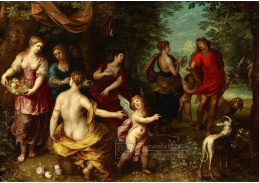 DDSO-747 Jan Brueghel a Hendrick van Balen - Venuše a Adonis