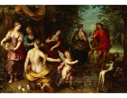 DDSO-747 Jan Brueghel a Hendrick van Balen - Venuše a Adonis