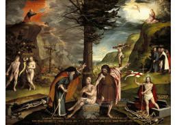 SO XII-185 Hans Holbein - Alegorie Starého a Nového zákona