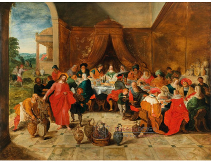 A-1691 Frans Francken - Svatba v Káně