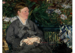 A-3400 Édouard Manet - Madame Manet na konzervatoři