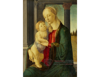 D-8060 Sandro Botticelli - Madonna a dítě