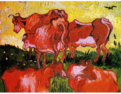 VR2-156 Vincent van Gogh - Krávy
