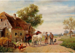 DDSO-1758 Ludwig Müller-Cornelius - Na koňský trh