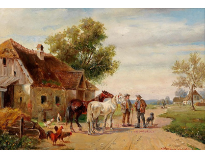 DDSO-1758 Ludwig Müller-Cornelius - Na koňský trh