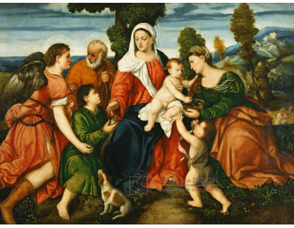 SO XI-129 Bonifacio de Pitati - Svatá rodina s anděly
