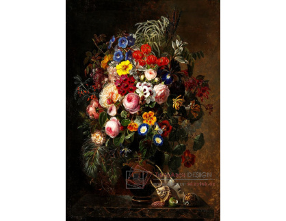 A-1446 Johan Laurentz Jensen - Aranžmá s květinami