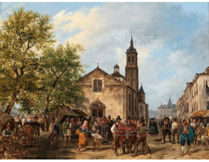 A-1714 Giuseppe Canella - Na tržním náměstí