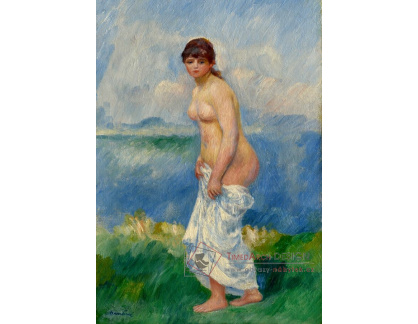 A-7924 Pierre-Auguste Renoir - Stojící koupající se dívka