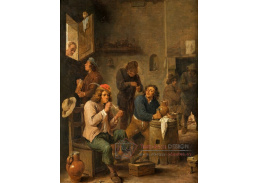 A-7963 David Teniers - Interiér hospody