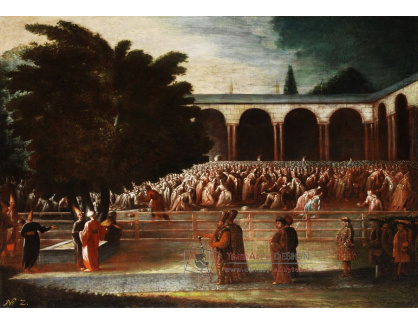 DDSO-3772 Jean Baptiste Vanmour - Velvyslanci u sultána na audienci