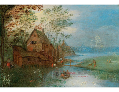 DDSO-5088 Jan Brueghel - Říční krajina