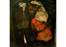 D-9787-1 Egon Schiele - Těhotná žena a smrt