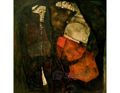 D-9787-1 Egon Schiele - Těhotná žena a smrt