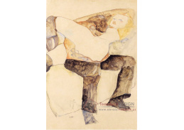 VES 102 Egon Schiele - Muž držící ženu na klíně
